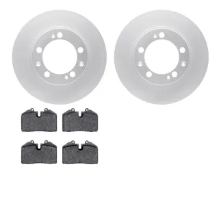R1 Concepts WDUN1-02035 Carbon Series Brake Rotors W/ 5000 Oep Brake Pads